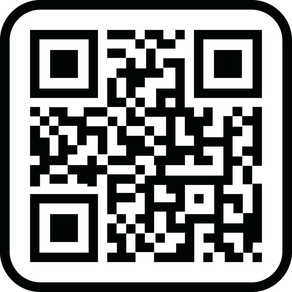 Scan QR code icon in flat. Digital scanning code. isolated on QR code scan for smartphone. Mobile application QR code for payment and phone. vector for apps and website