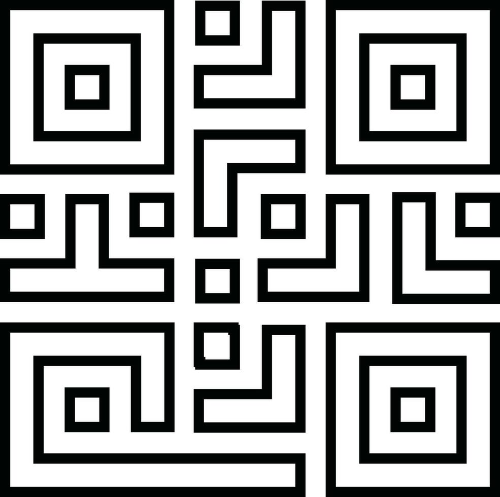 Scan QR code icon in flat. Digital scanning code. isolated on QR code scan for smartphone. Mobile application QR code for payment and phone. vector for apps and website