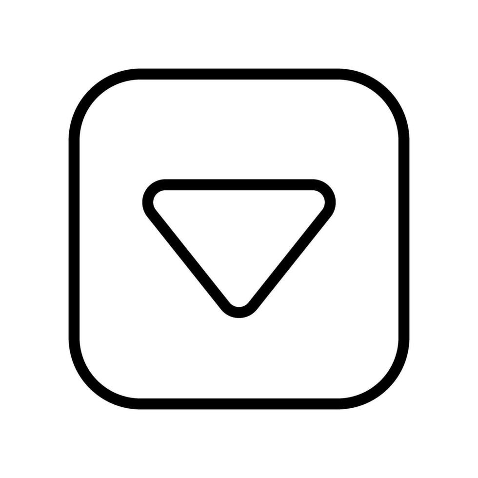 Download icon vector. Upload button illustration. Load symbol or logo. vector