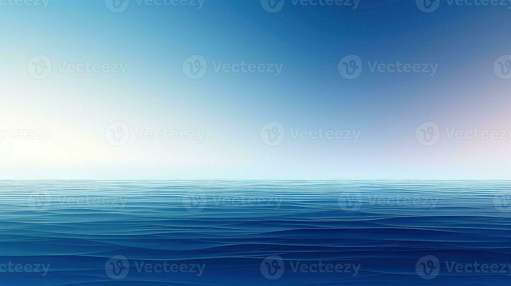 AI generated sustainable blue energy background photo