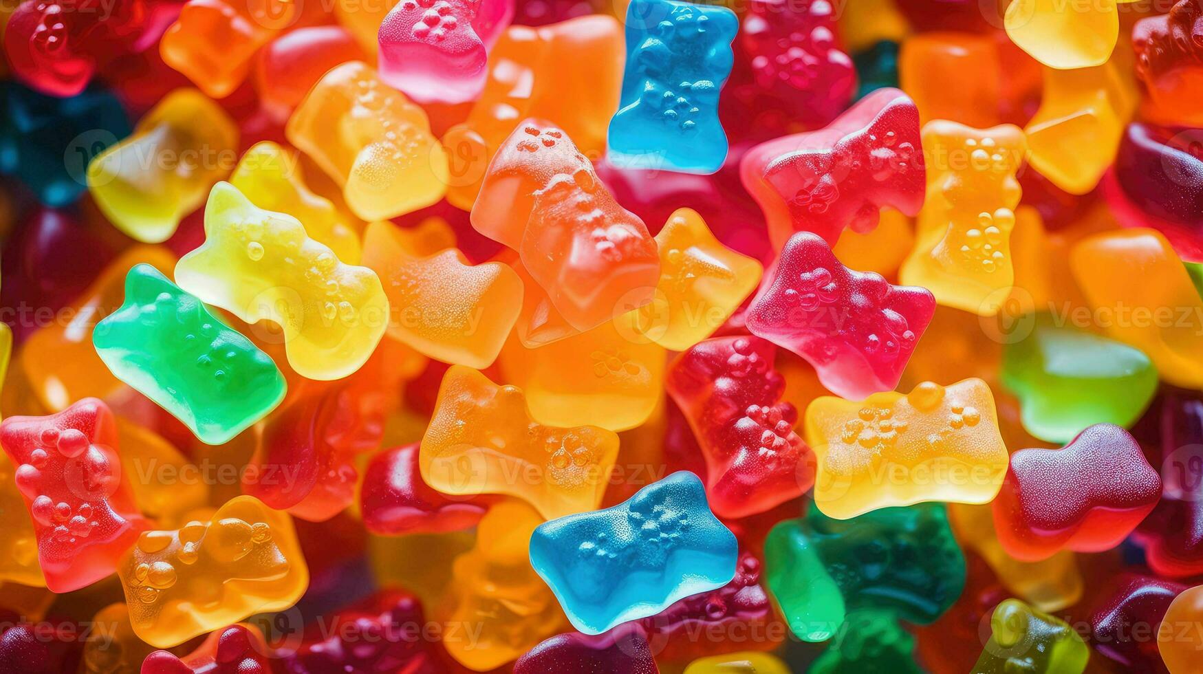 AI generated soft texture candy food photo