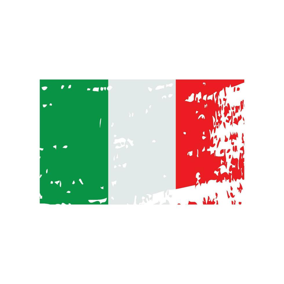 Italia bandera icono vector