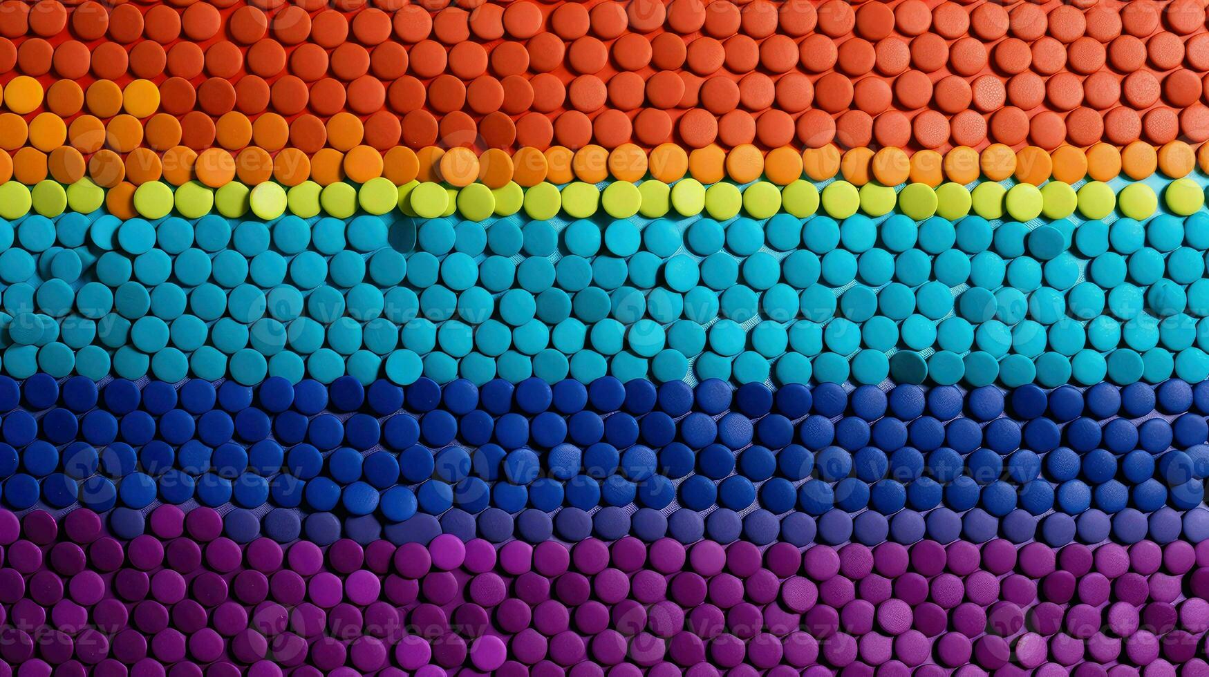 AI generated textile fabric dots background photo