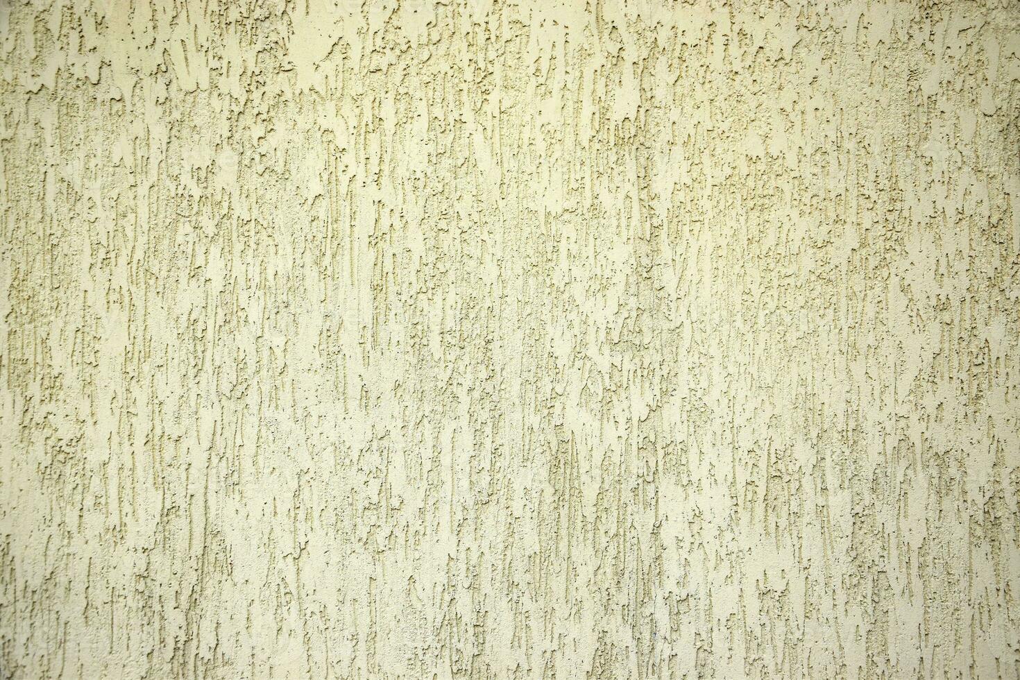 Texture of ivory ribby stucco on cement wall. photo