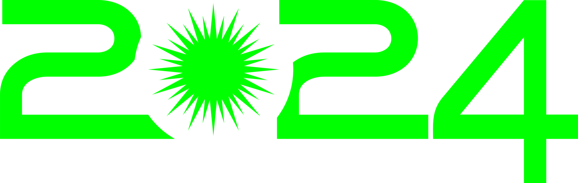 New Year 2024 Design Illustration, flat, simple, memorable and eye catching, can use for Calendar Design, Website, News, Content, Infographic or Graphic Design Element. Format PNG