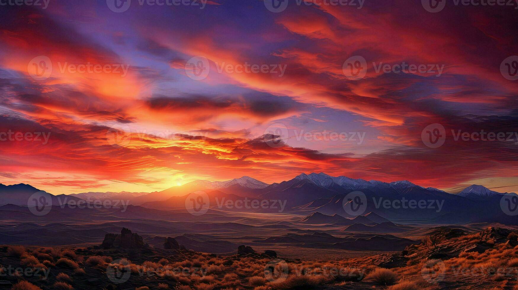 AI generated control power dynamic background photo