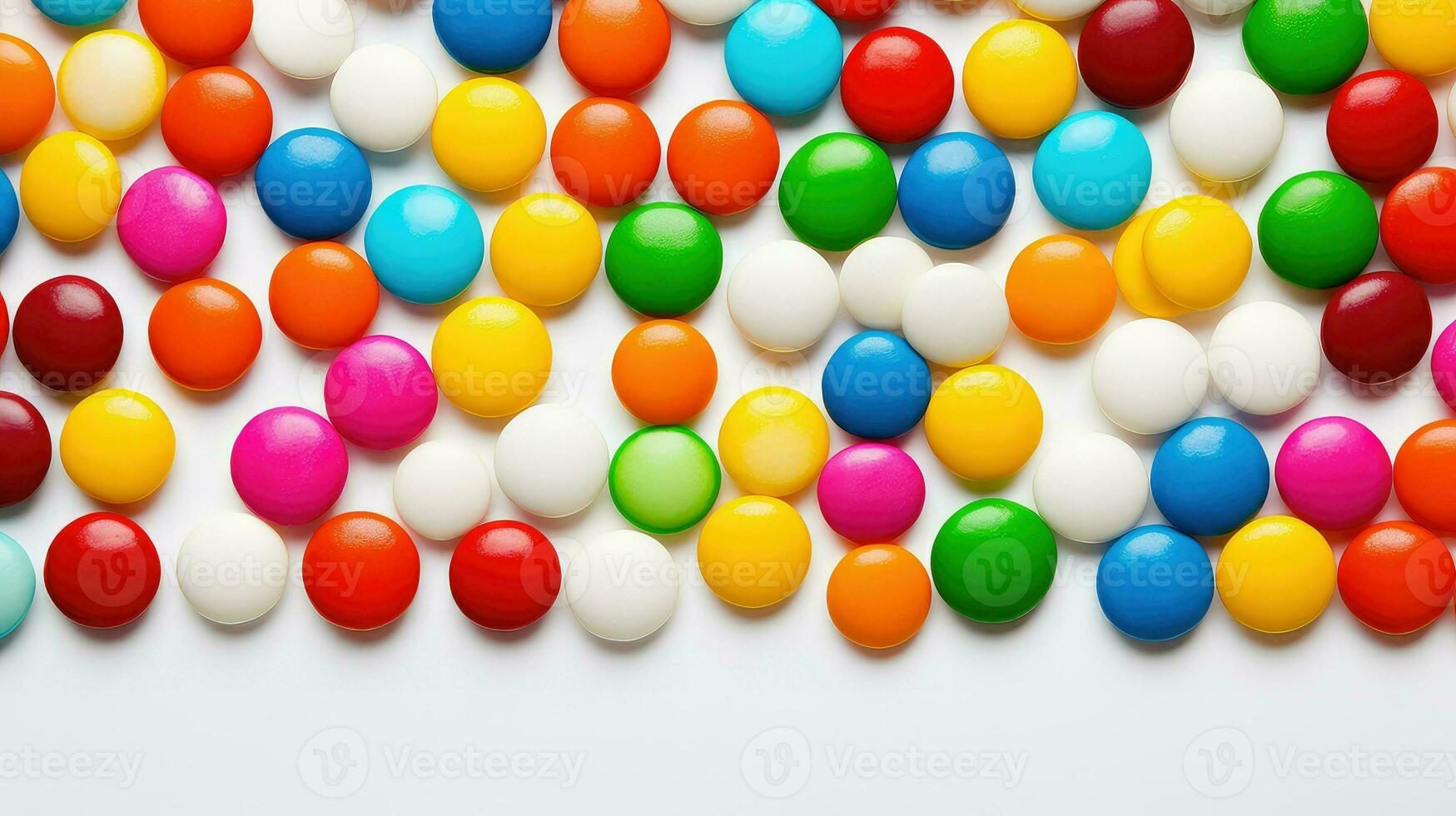 AI generated orange color candy food photo