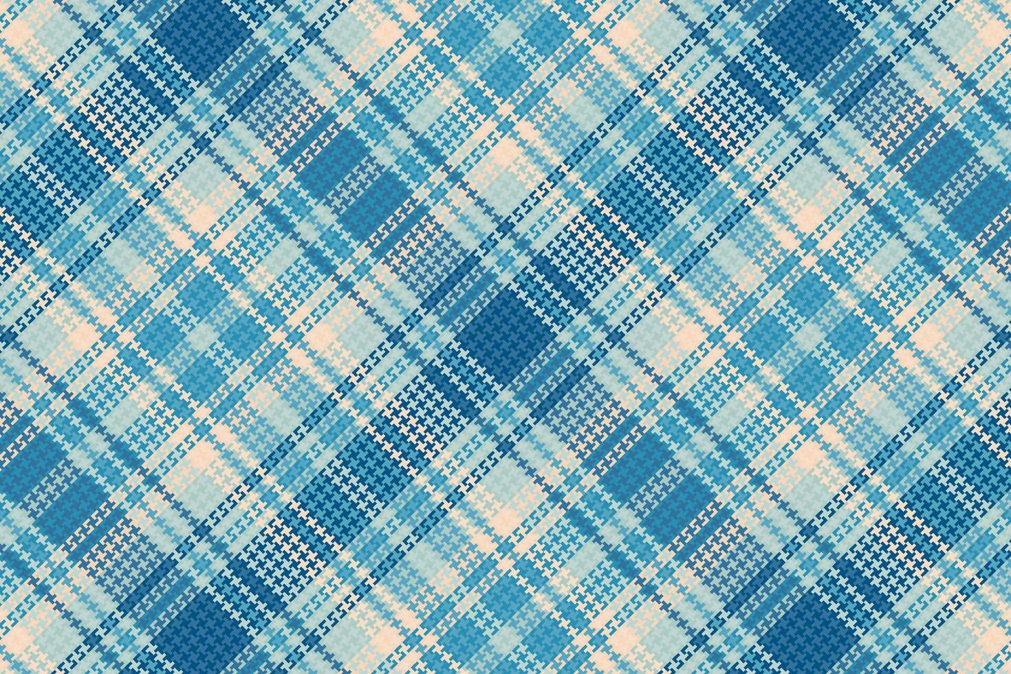 Tartan plaid pattern with texture and summer color. vector