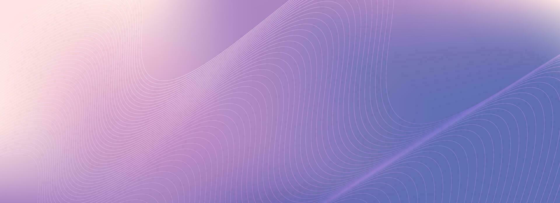 Pastel gradient background with blended lines. vector