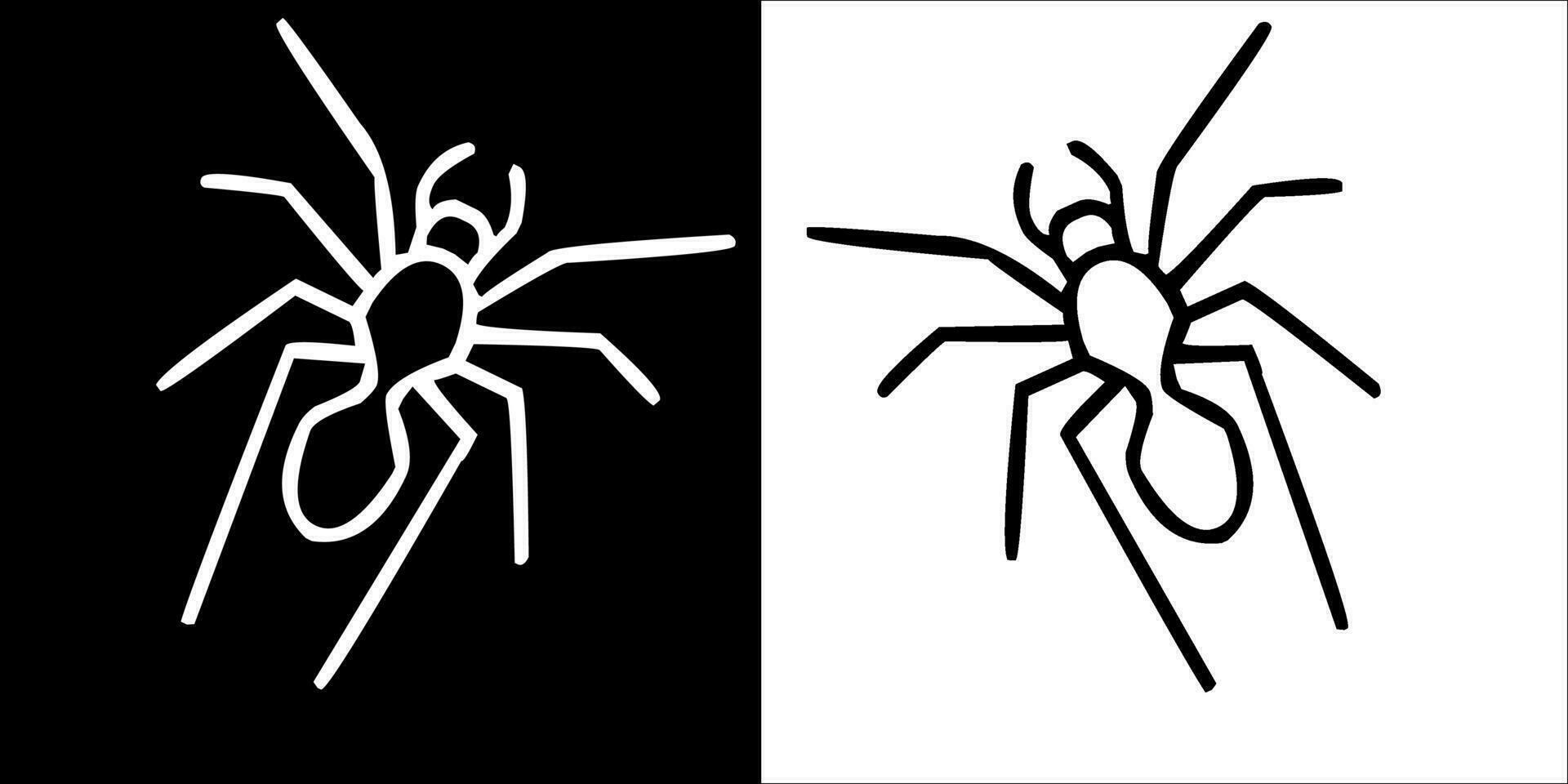 Illustration vector graphics of insect icon