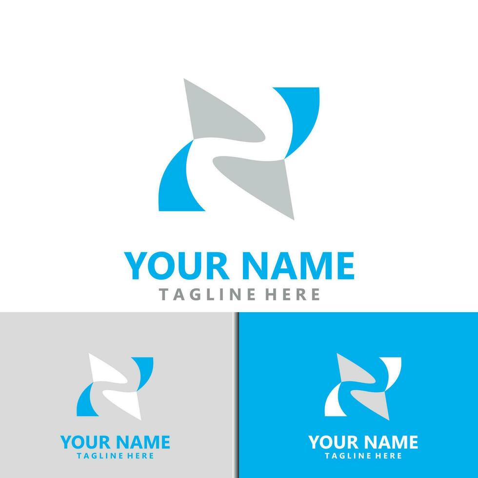Minimalist NS, Letter Logo, simple and Luxury Icon Vector business identity design Template
