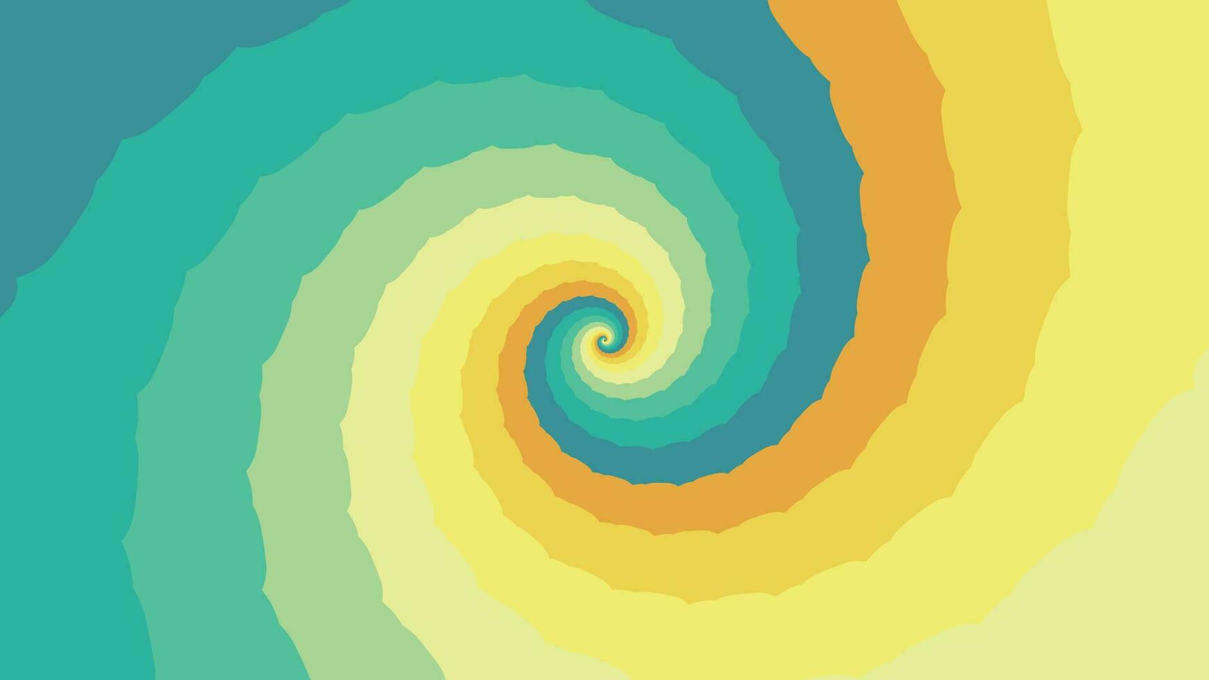 Abstract spiral spinning vortex creative style background. vector