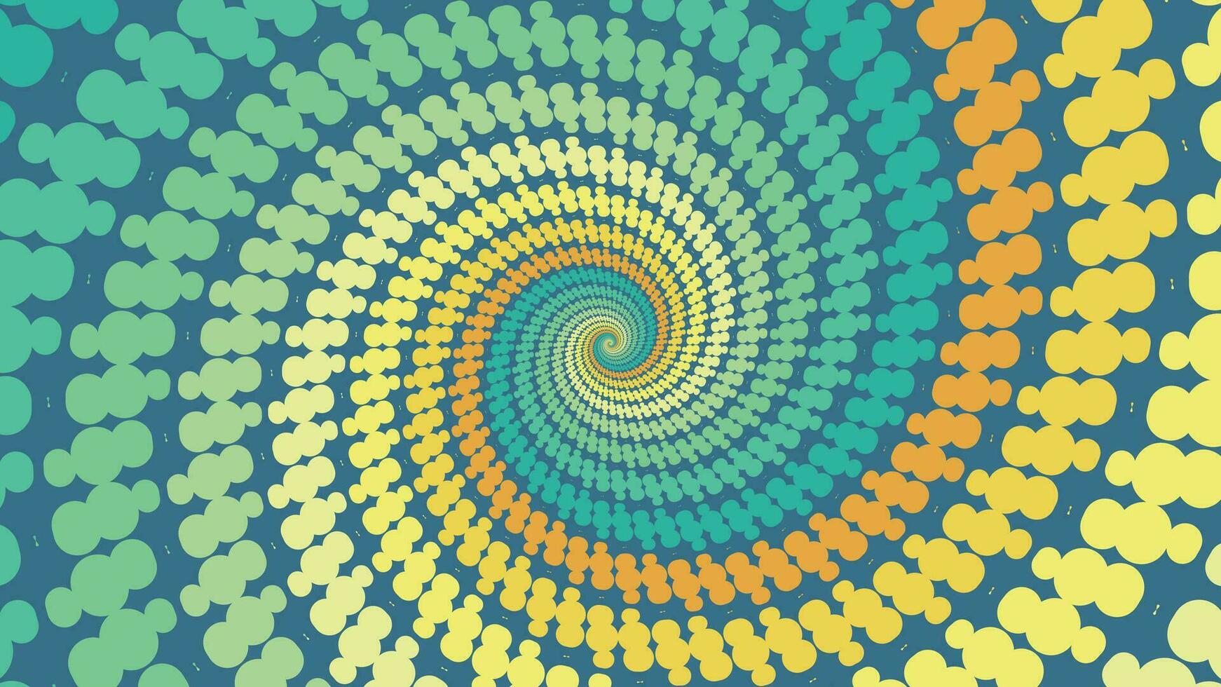 Abstarct spiral round deep space theme simple background. vector