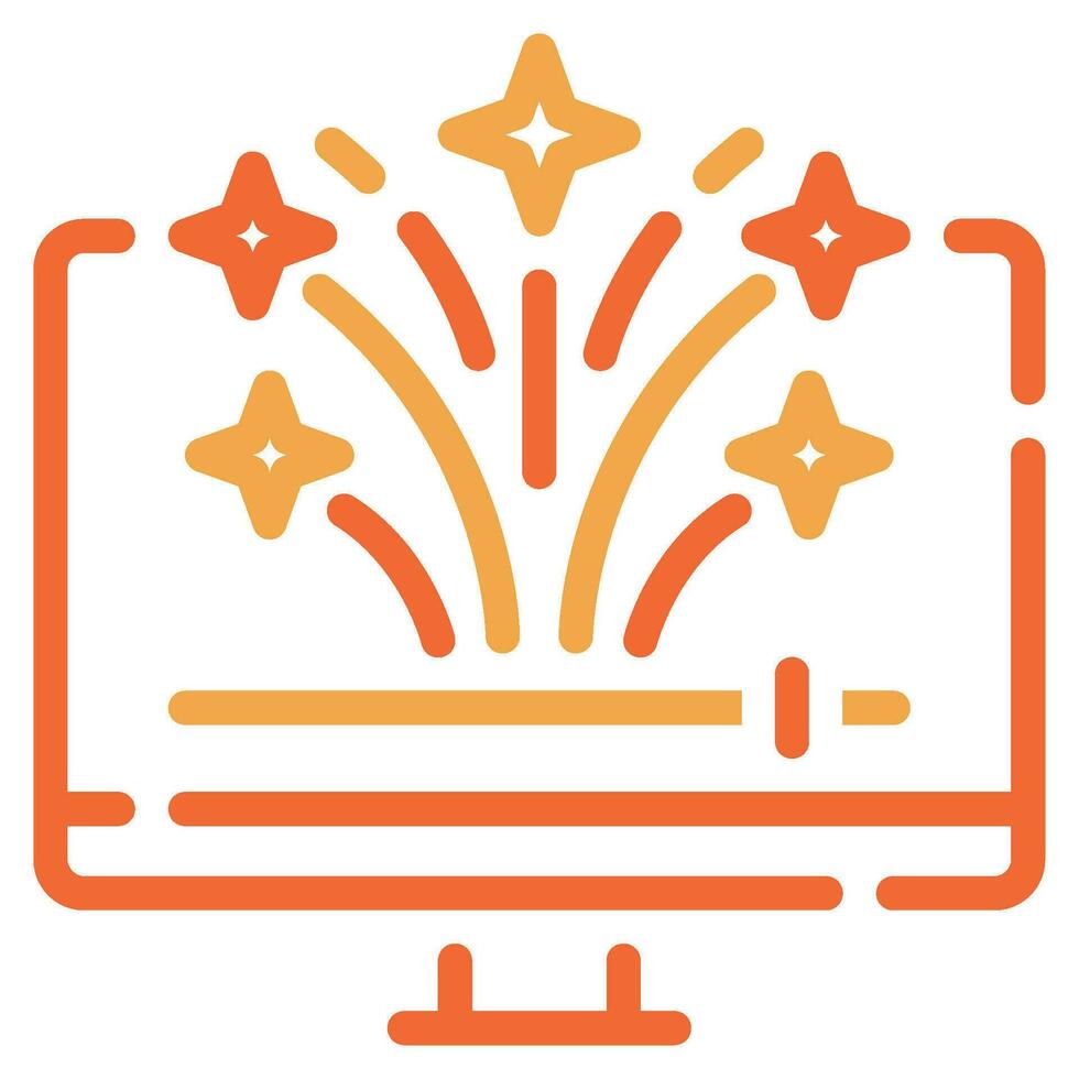 Streamers icon for uiux, web, app, infographic, etc vector