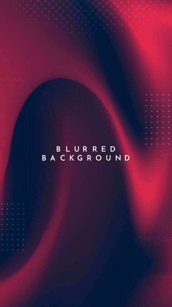 Gradient blurred background in shades of dark red. Ideal for web banners, social media posts, or any design project that requires a calming backdrop vector
