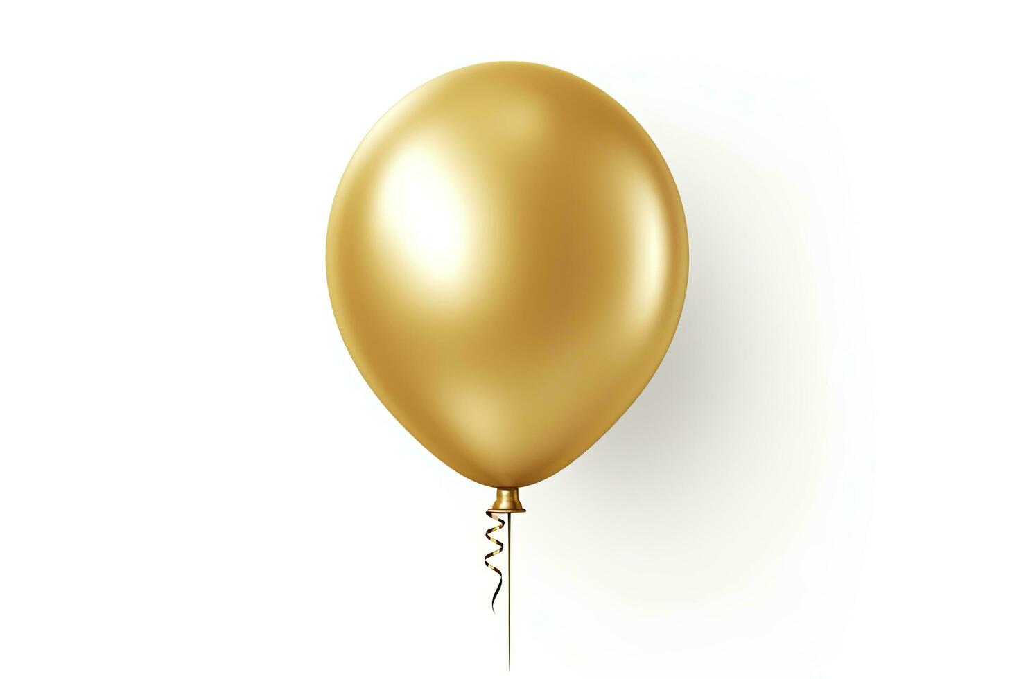 AI generated Birthday balloon flying for party and celebrations. AI Generated photo