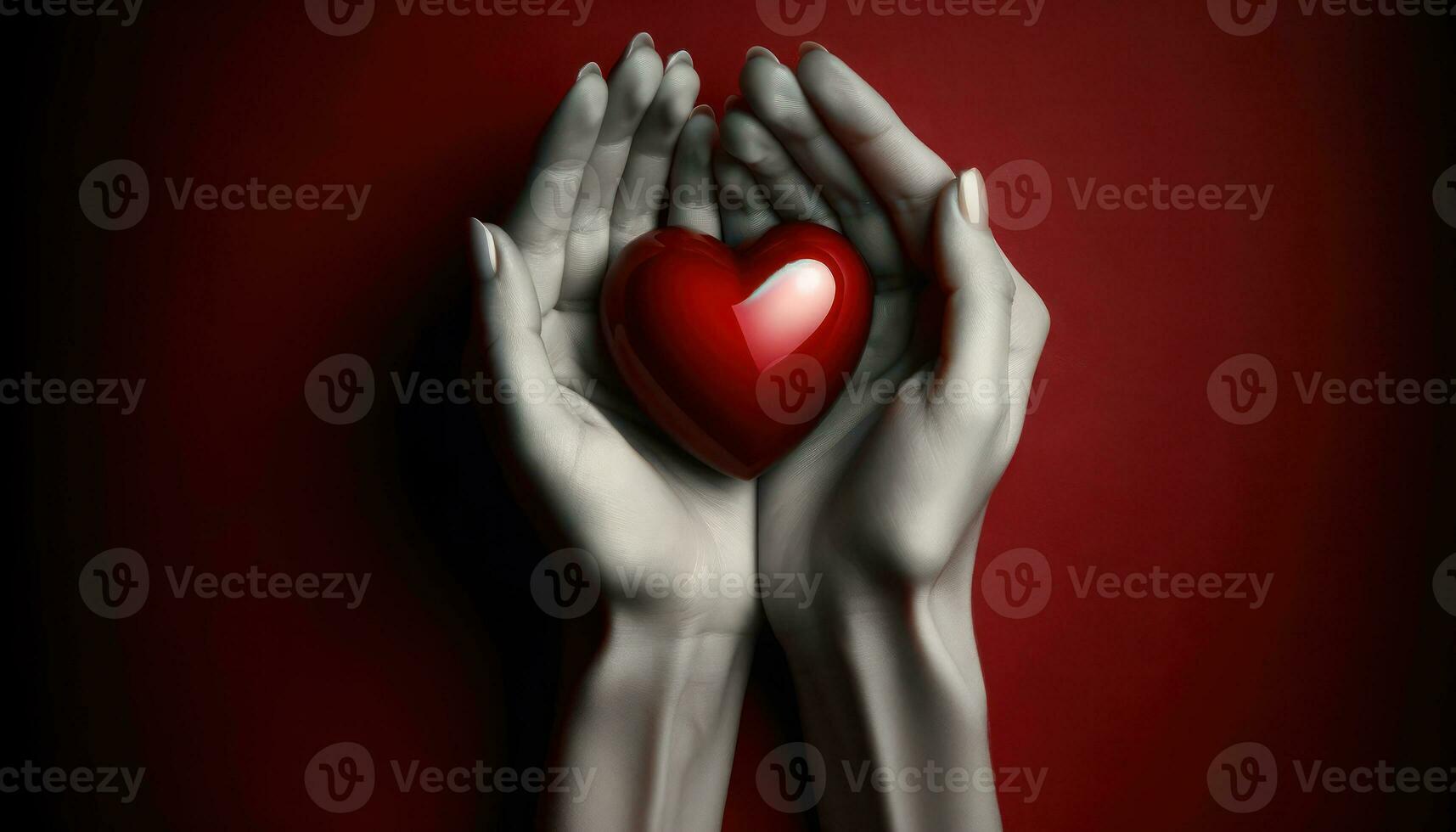 AI generated In Safe Hands Protecting the Heart photo