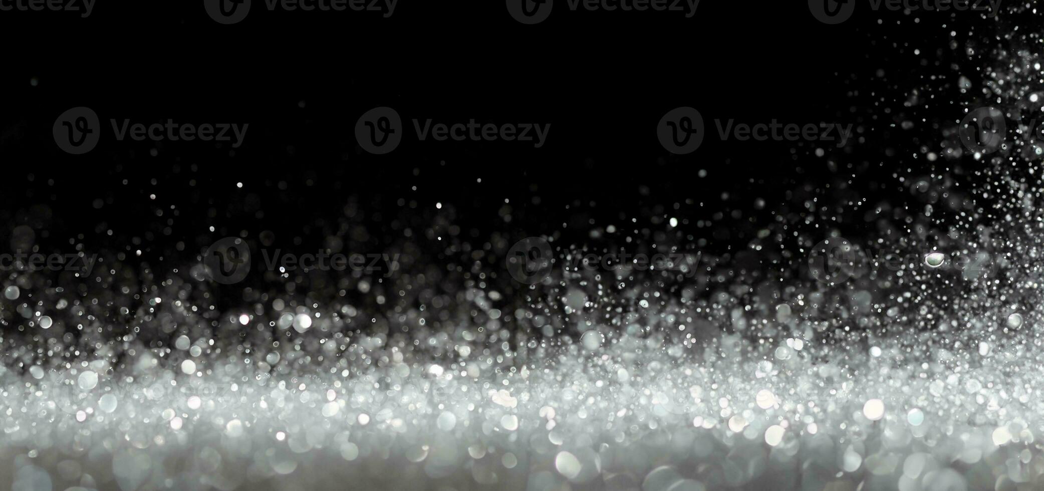 Sparkling glittering lights abstract background photo