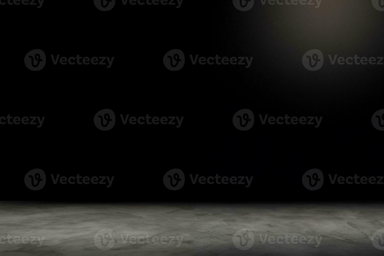 Grunge cracked concrete black wall, Old brick wall with peeling plaster. black wall cement background for product show with Elegant light. background and texture. photo