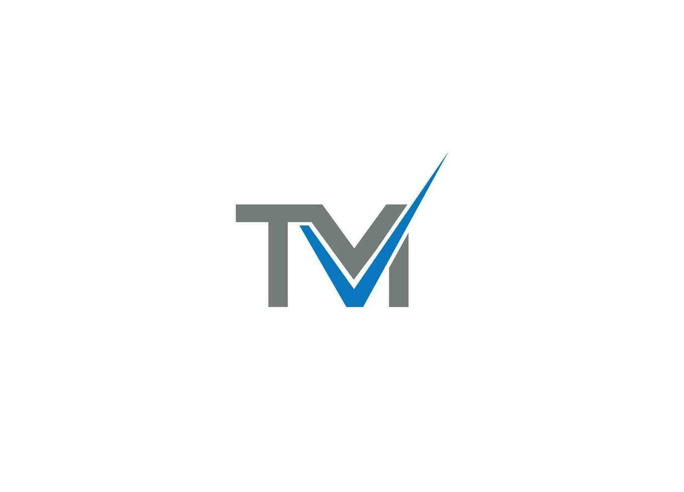 TM modern logo design vector icon template with white background