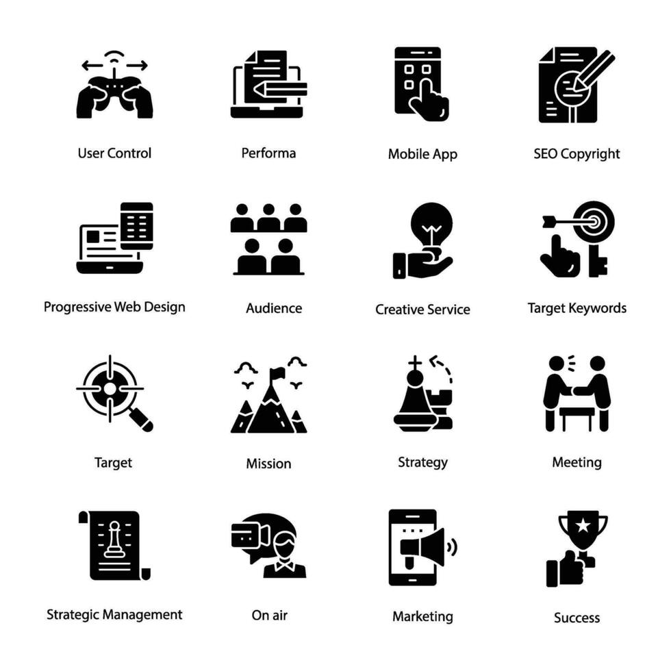 paquete de social medios de comunicación íconos vector