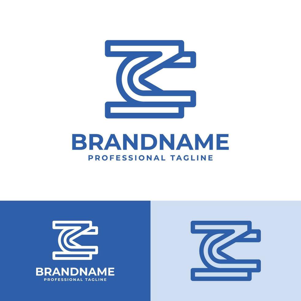 Modern Letter BC Monogram Logo Set, suitable for business with BC or CB initials vector