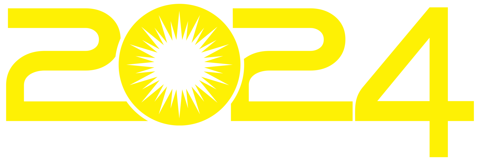 New Year 2024 Design Illustration, flat, simple, memorable and eye catching, can use for Calendar Design, Website, News, Content, Infographic or Graphic Design Element. Format PNG