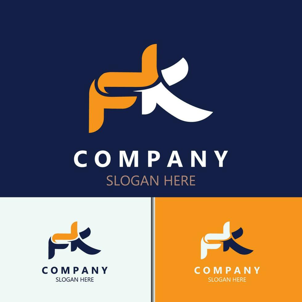Letter KA, AK initial Logo, simple and Luxury monogram Icon Vector business identity design Template