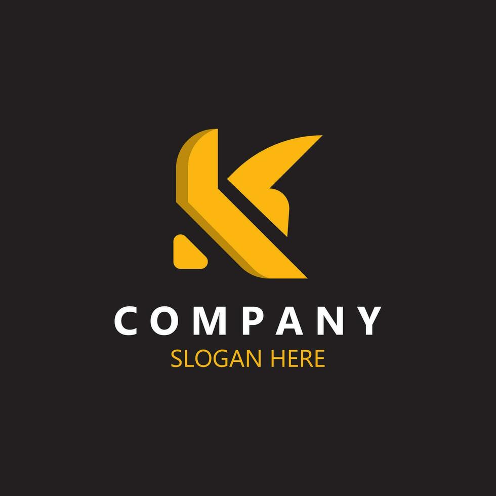 Letter KA, AK initial Logo, simple and Luxury monogram Icon Vector business identity design Template