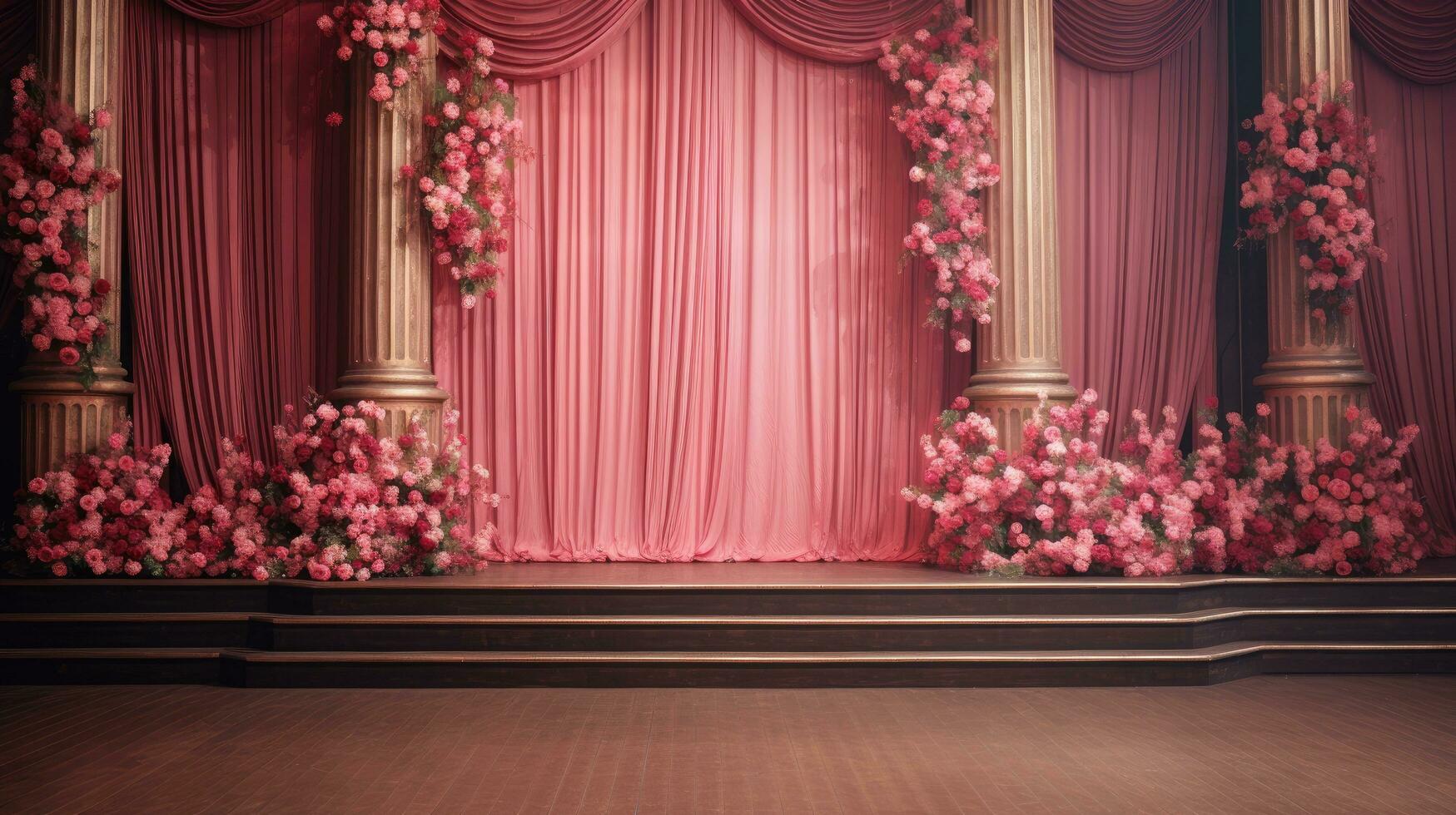 AI generated Timeless marriage concept for your project photo