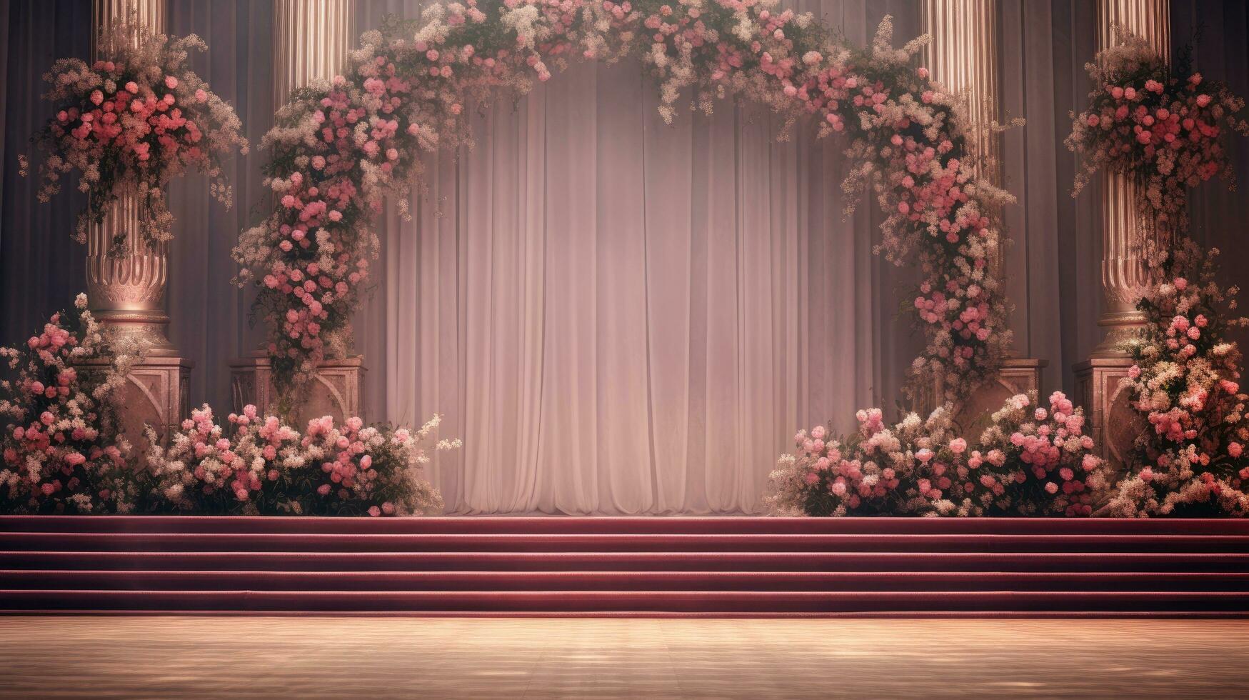 AI generated Vintage wedding artwork for your exhibition photo