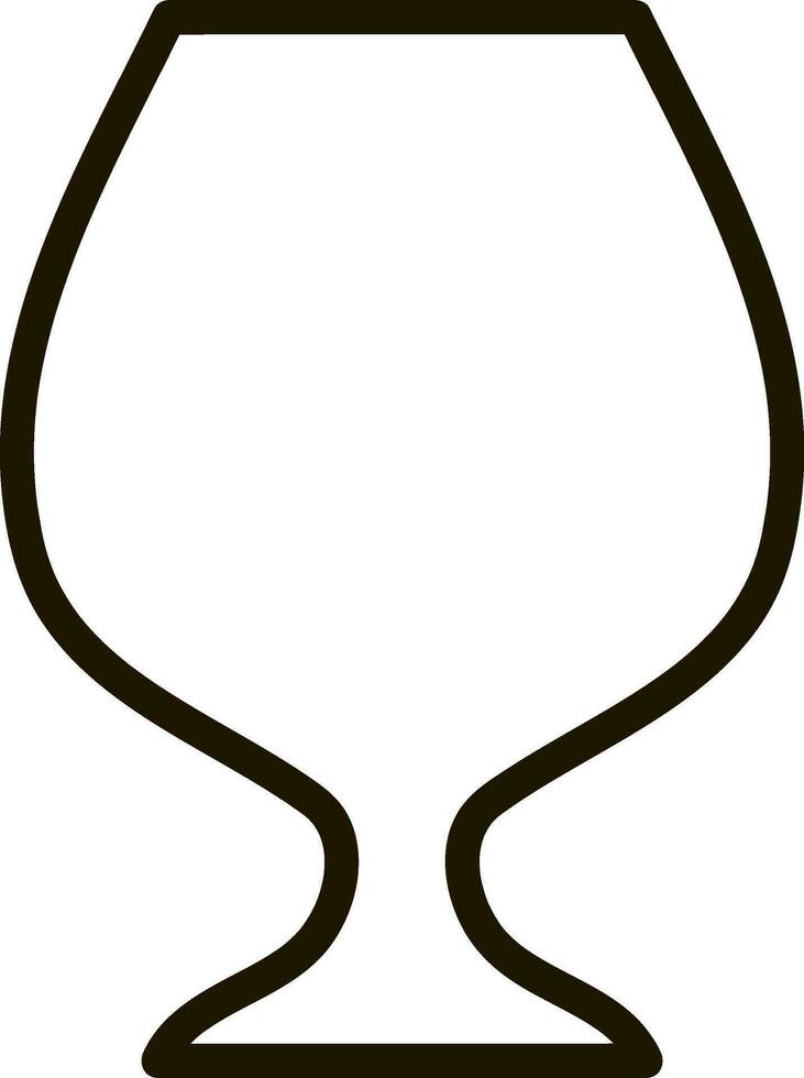 Wine glass toast icon Sketch Vector illustration