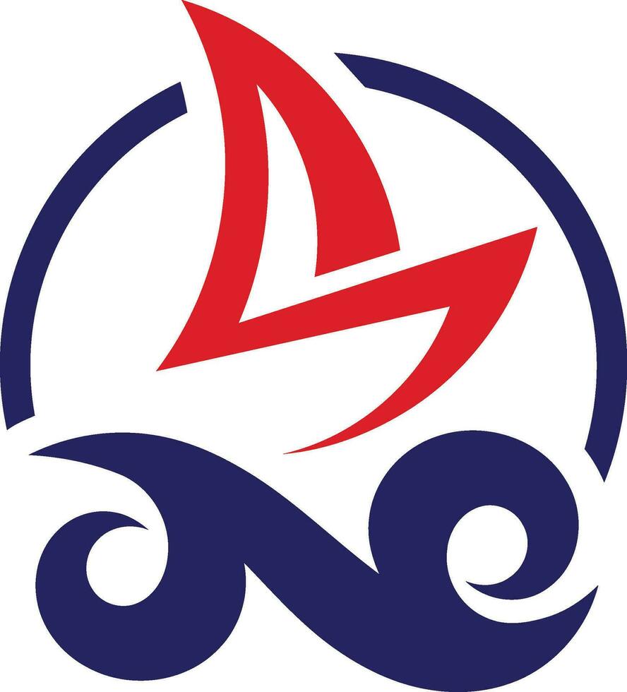 SN Boat logo vector