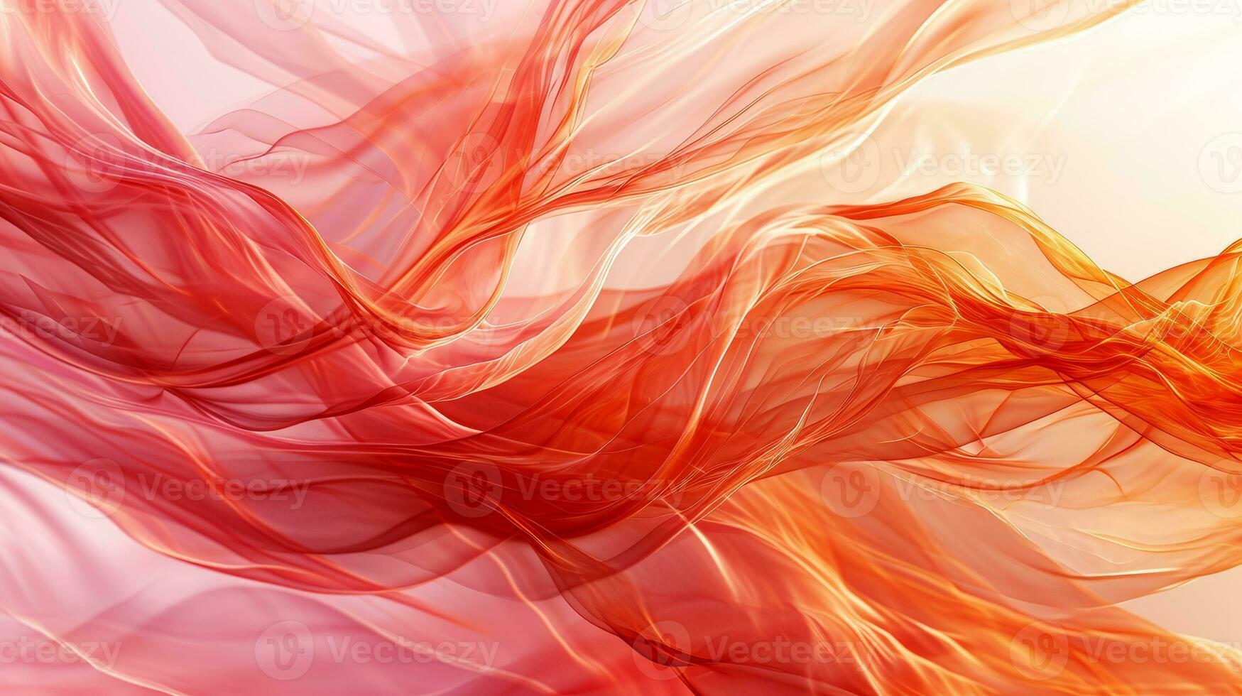 AI generated Abstract wavy background design photo