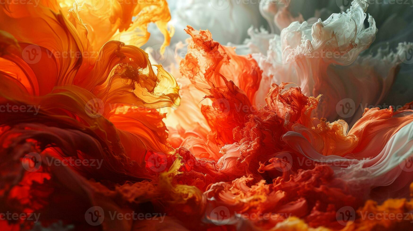AI generated Abstract colorful background design photo