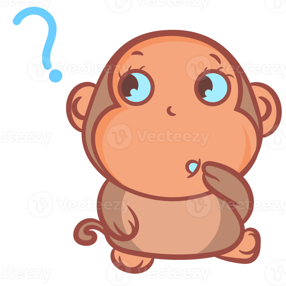 Little monkey brown what is it png