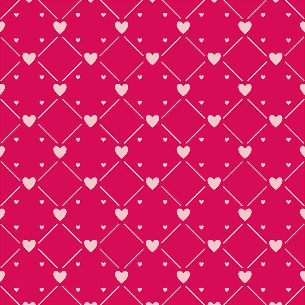 pink color background with heart icon, vector design for greeting card, banner, poster, social media, web.