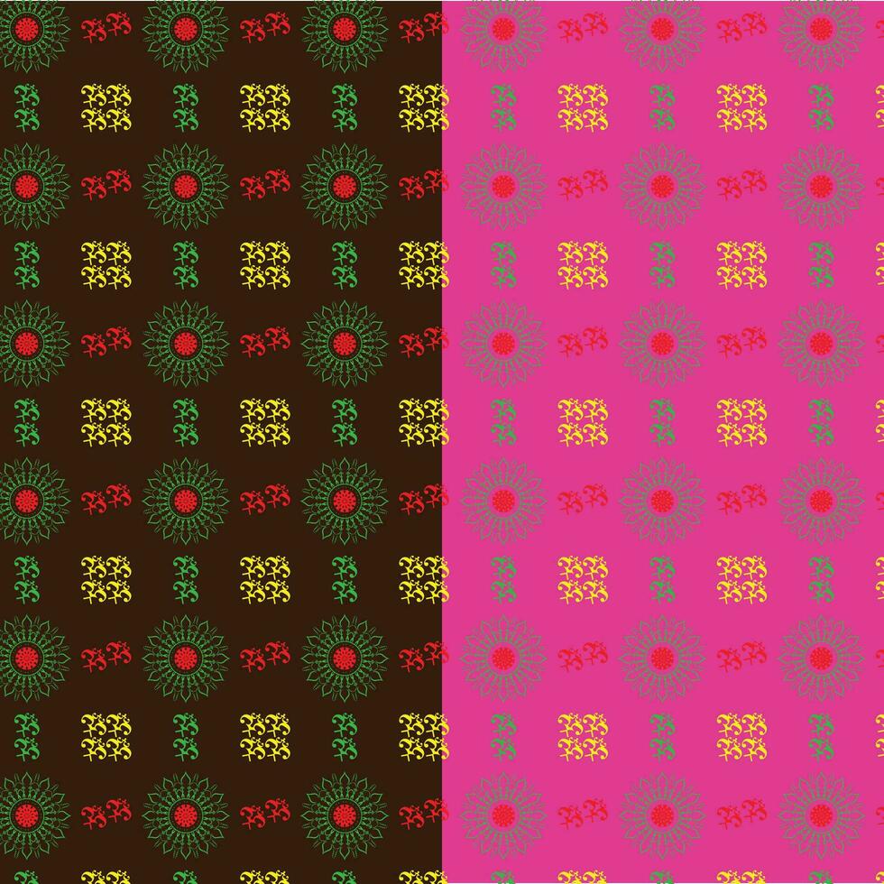 Floral pattern design. vector