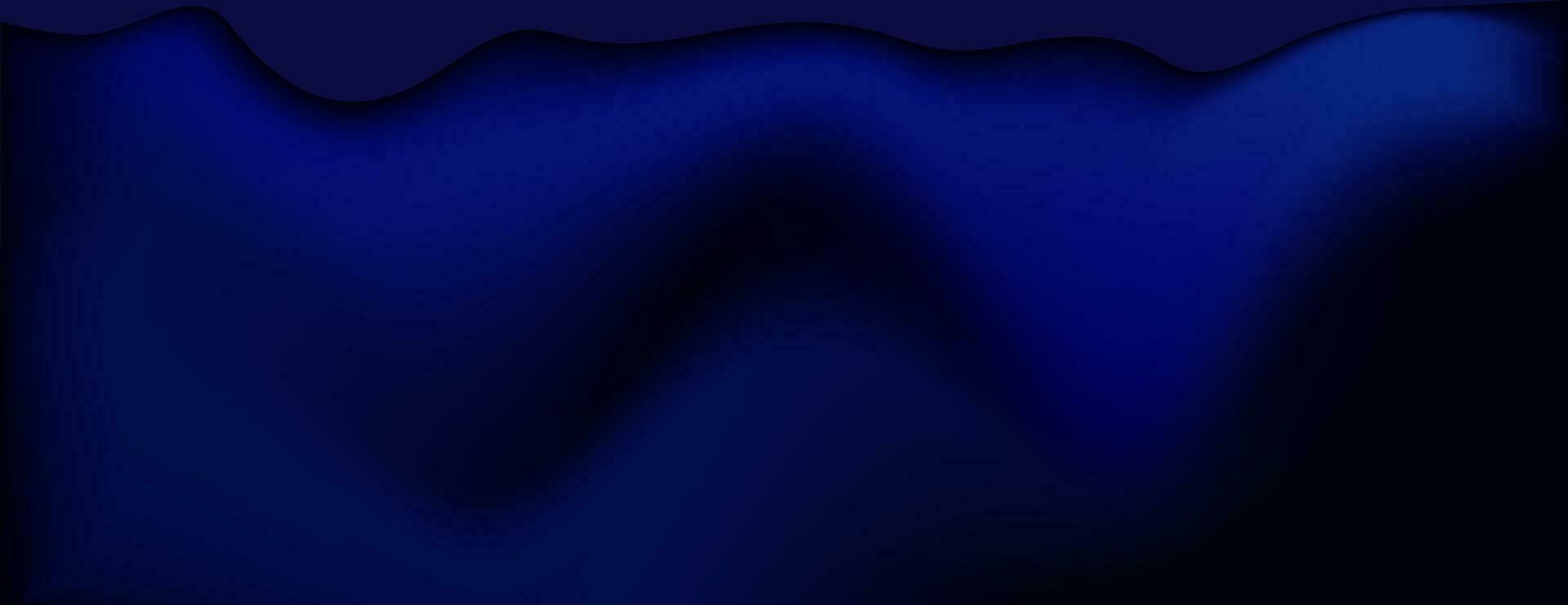 Vector abstract transition color dark blue  background.  Wave smooth back . Modern  halftone gradient fon. Suit for poster, cover, banner, brochure, website, sale, border, back