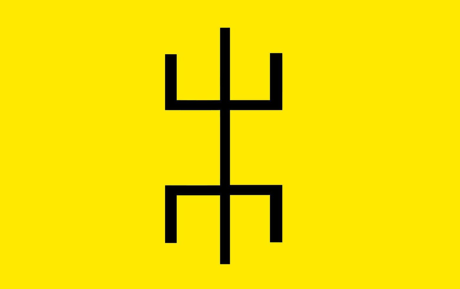 Flag of Kel Ahaggar vector