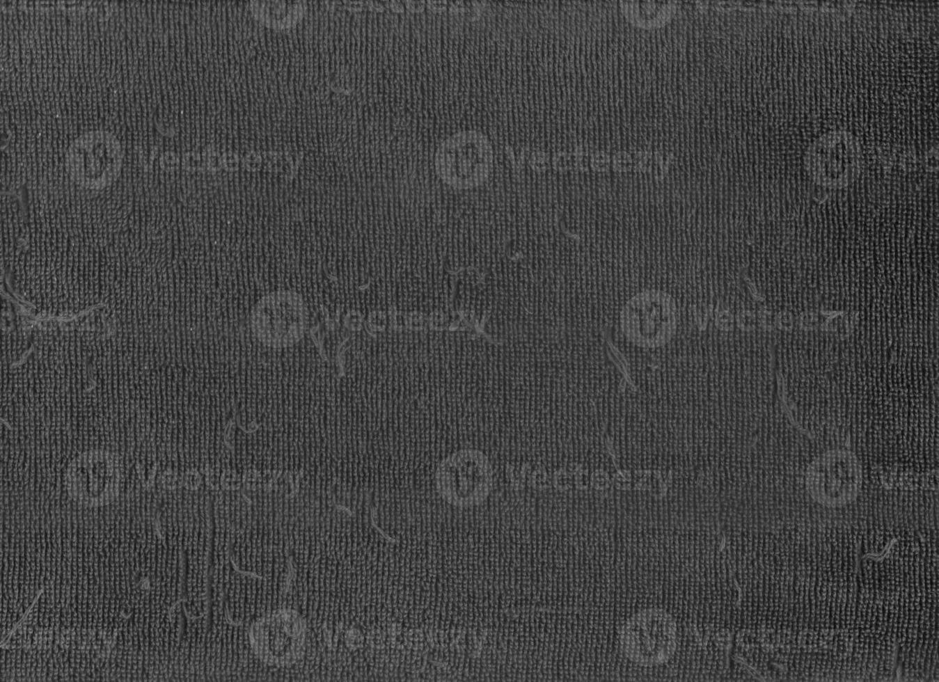 Black and white natural cotton towel background grunge texture for overlay photo