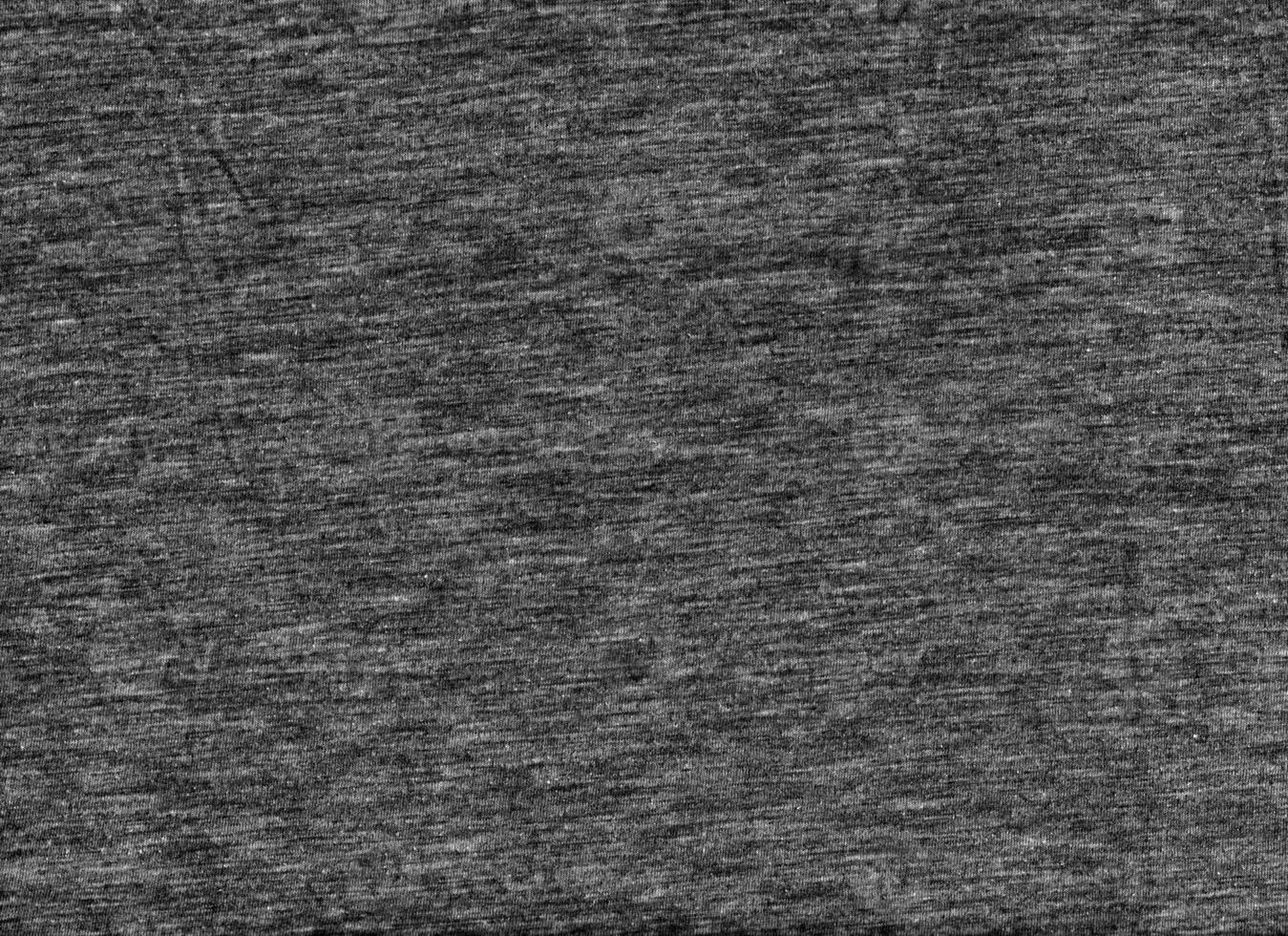 Heather grey black and white cotton shirt fabric textured background photo