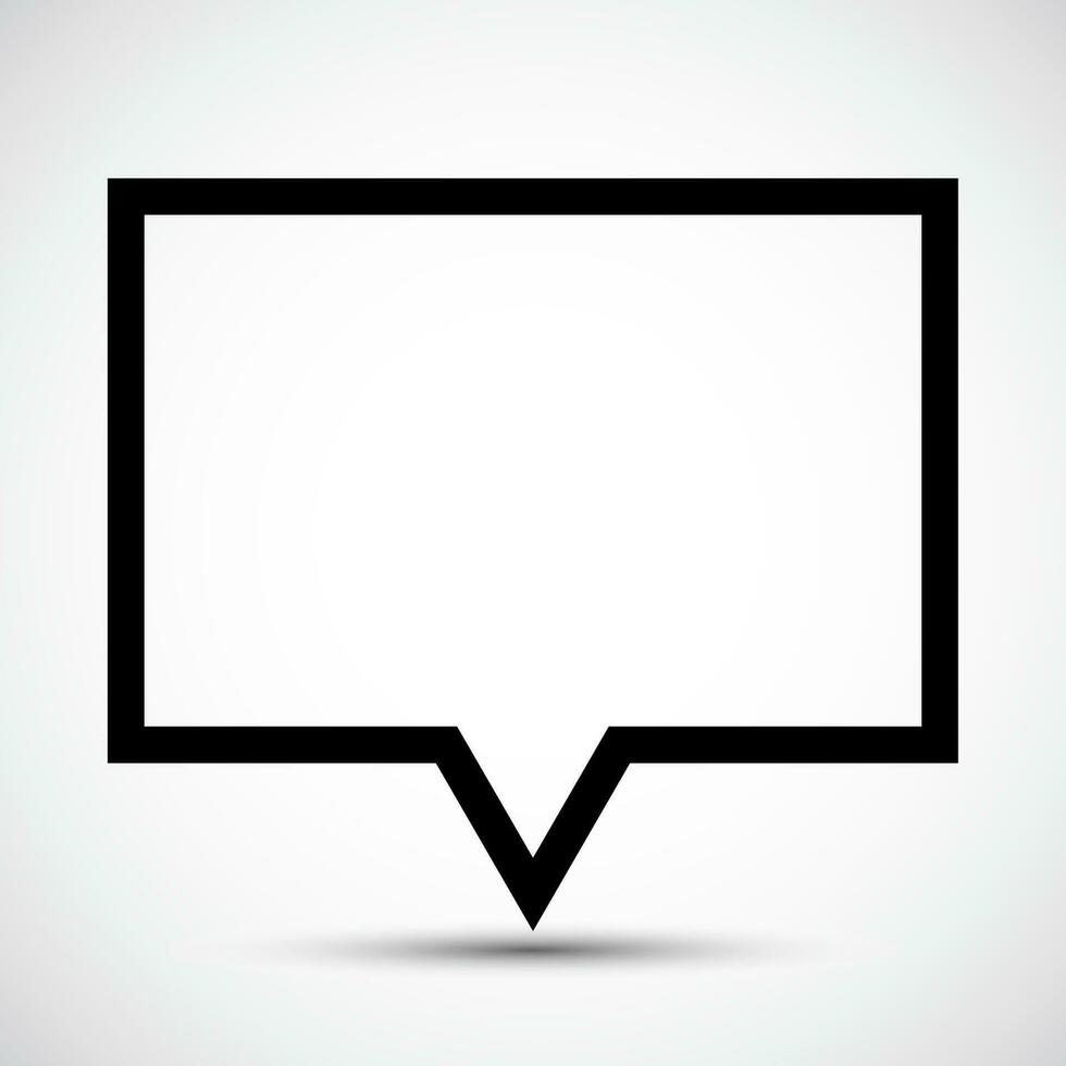 message,thought icon Symbol Sign Isolate on White Background,Vector Illustration vector