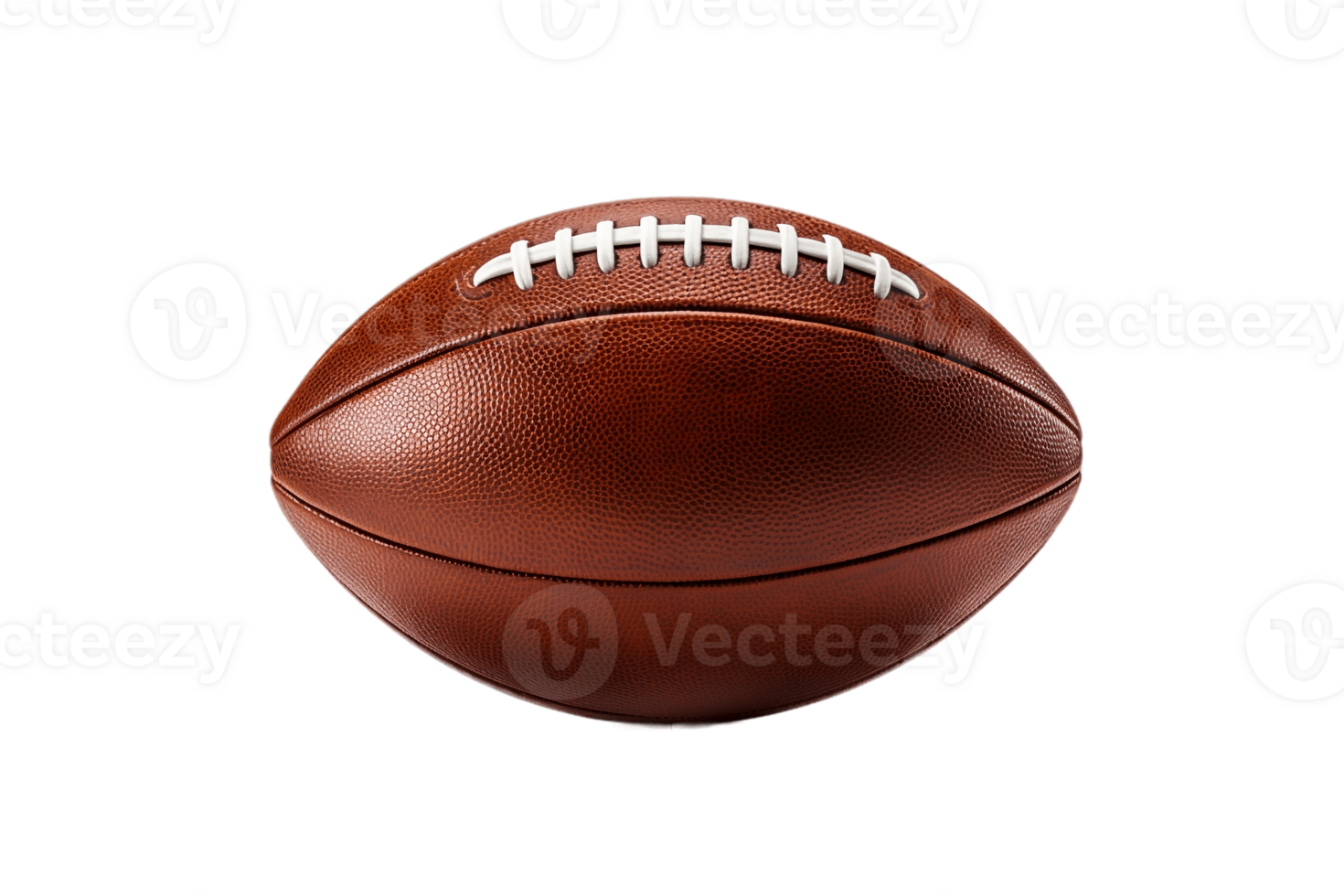 AI generated American Football Ball on Transparent Background. AI png
