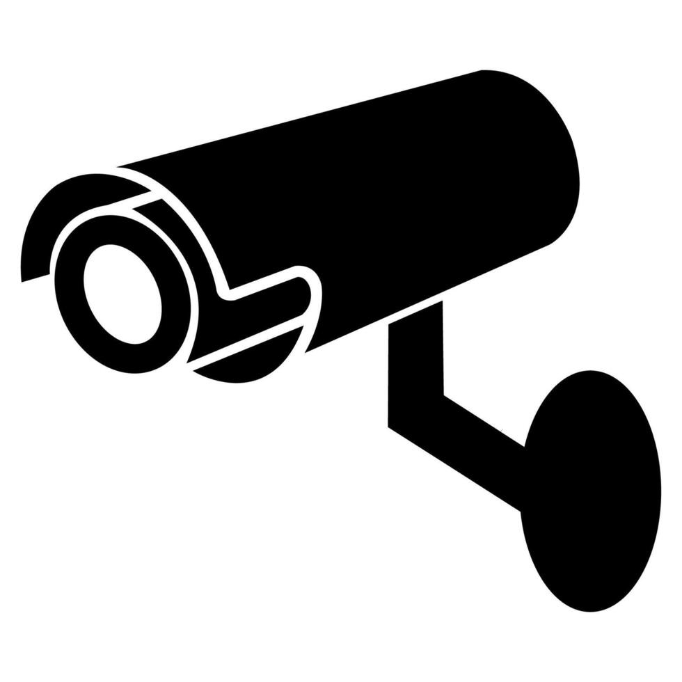 Video surveillance icon.CCTV camera. vector