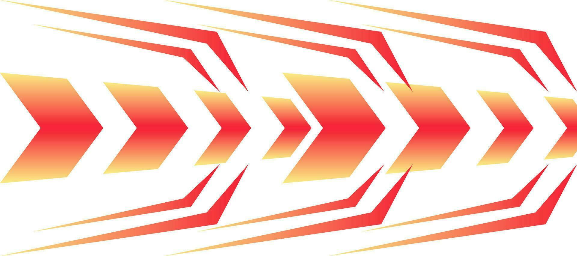 sporty fast speed red gradient geometric modern jersey background vector
