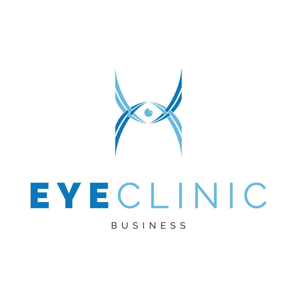 Eye Clinic Icon Logo Design Template vector