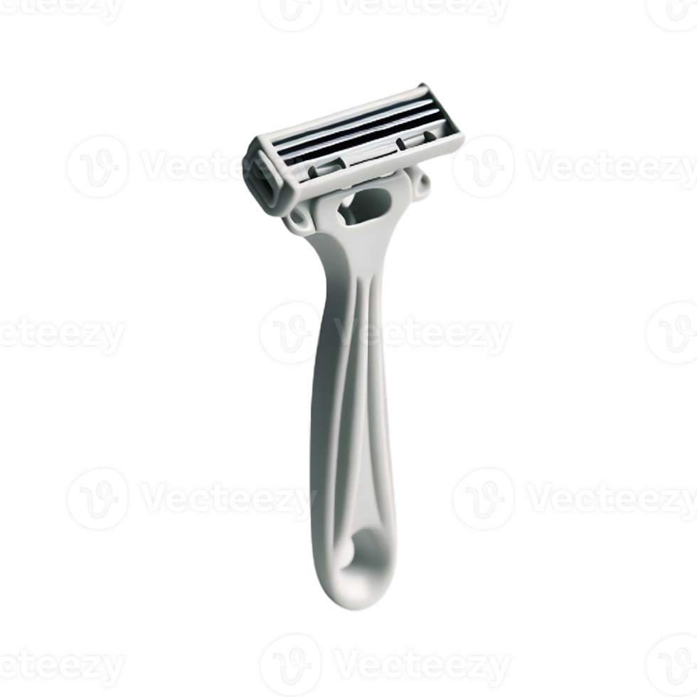 AI generated Isolated razor cutout object on transparent background, PNG file