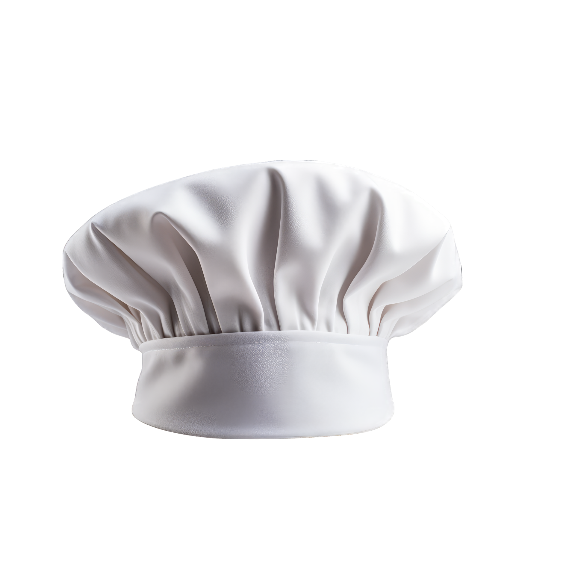 ai-generated-white-chef-hat-uniform-36050385-png