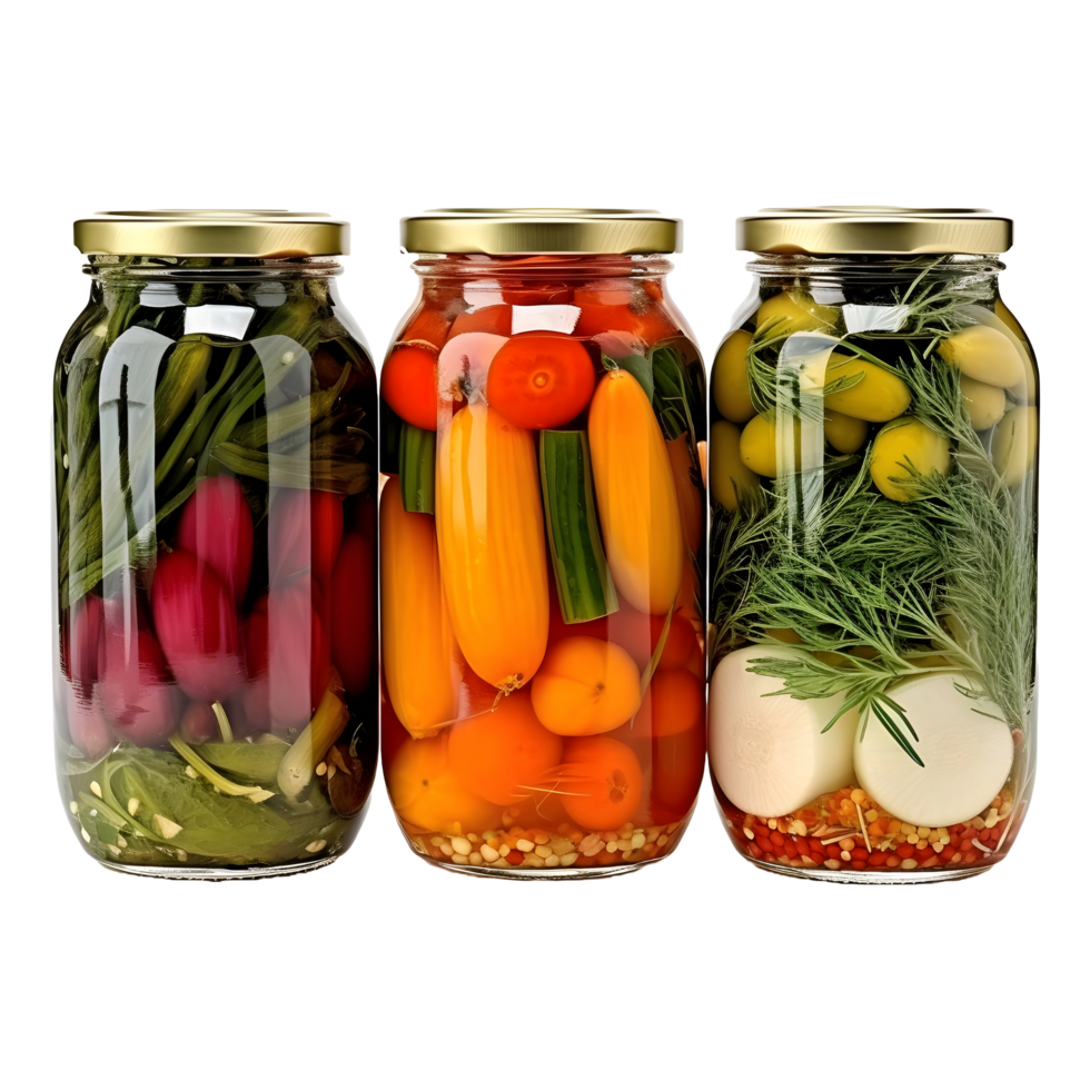 AI generated Mix Vegetables and Fruits in Water Jar on Transparent background - Ai Generated png